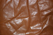 wrinkled old leather