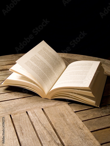book on desk book on desk