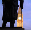 churchill and big ben
