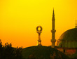 imperial tombs, sunset