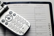 object - phone and address book