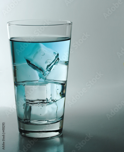 blue water