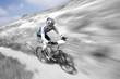 mountain bike racer