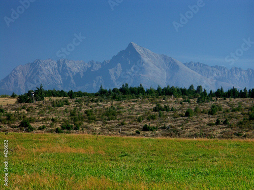 slowakische nationalsymbol - berg kriváň
