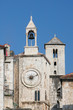 famous clock tower in split, croatia