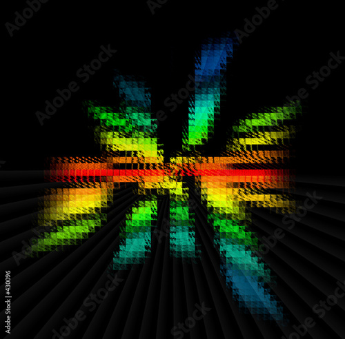 Illustration: color spectrum blur color spectrum blur