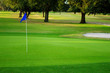 on the green