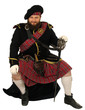scotch warrior with sword