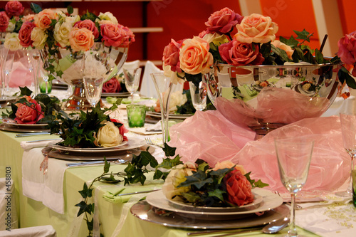blumen tisch