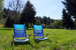 chairs in the park