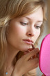 applying make up