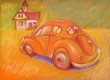 small car illustration