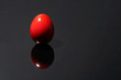 red on black