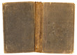 antique book: grunge brown full cover