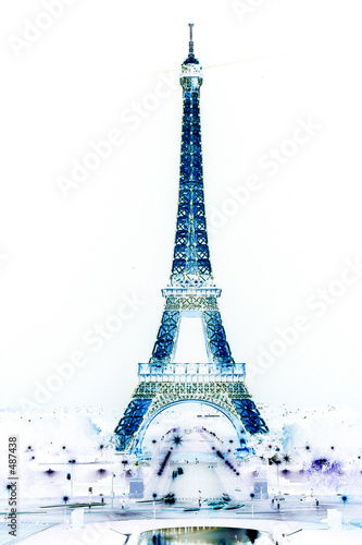 la tour eiffel à paris