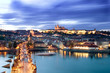 prague castle cityscape