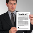 businessman side presentation (contract)