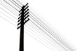 telegraph wires