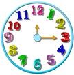 children's 3d clock children's 3d clock