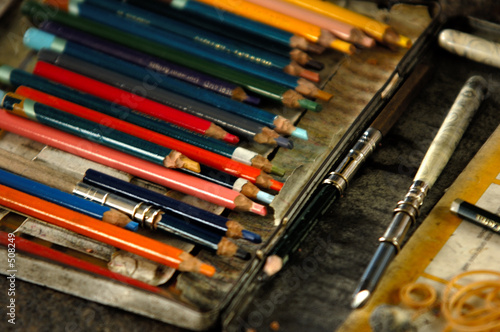 crayons de couleurs