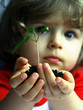 girl&seedling