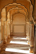 old pillars with light through windows.