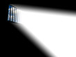light through the latticed prison window light through the latticed prison window