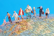 around the world