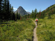trail hiker.