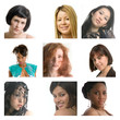 Foto: nine young women nine young women