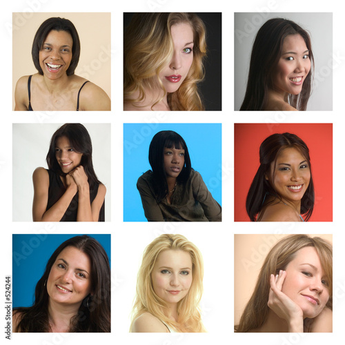 Photo: nine portraits nine portraits
