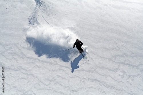 Foto: ski poudreuse ski poudreuse
