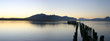 le lac de puerto natales au chili