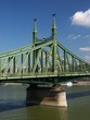 pillar of liberty bridge and danube