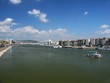 river of danube with elisabeth bridge