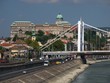 buda castle and elizabeth bridge