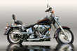 Black motorcycle