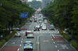 the street