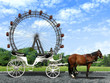 fiaker mit riesenrad
