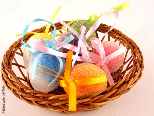 Photo: easter egg basket easter egg basket