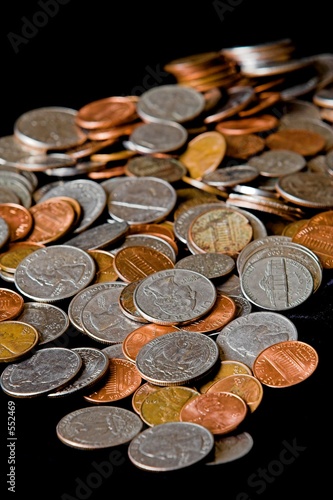 Photo: loose coins loose coins