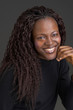 smiling black girl