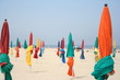 parasols sur la plage