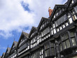 old black and white buildings in chester