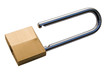 opened lock