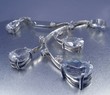 necklace wiht  brilliants