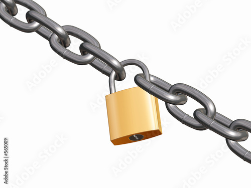 lock and chain lock and chain