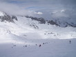 mountain slope in winter