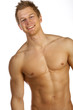 young male underwear model.
