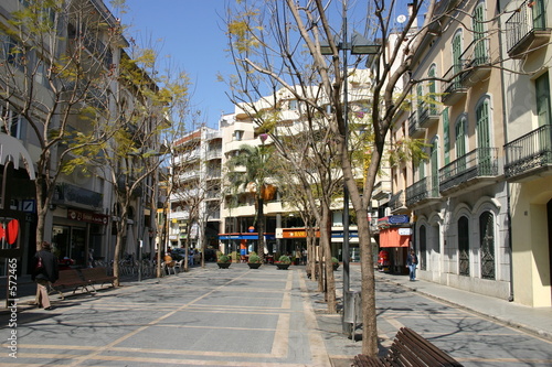 boulevard in san feliu de guixols boulevard in san feliu de guixols